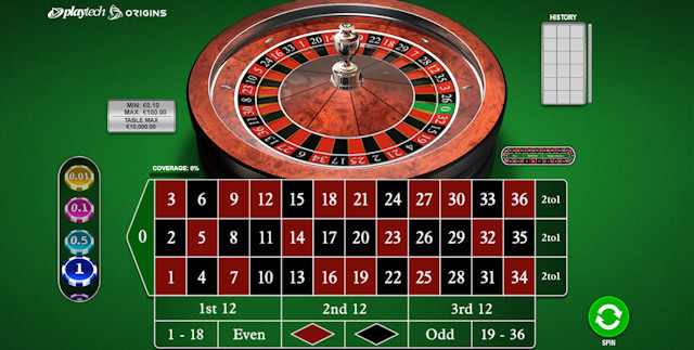 Internetinis žaidimas „Premium European Roulette“